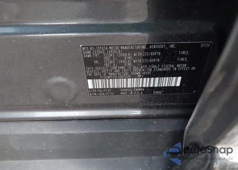 2020 Toyota Rav4 Hybrid Xse z USA, uszkodzony, nr VIN 4T3EWRFV4LU007626